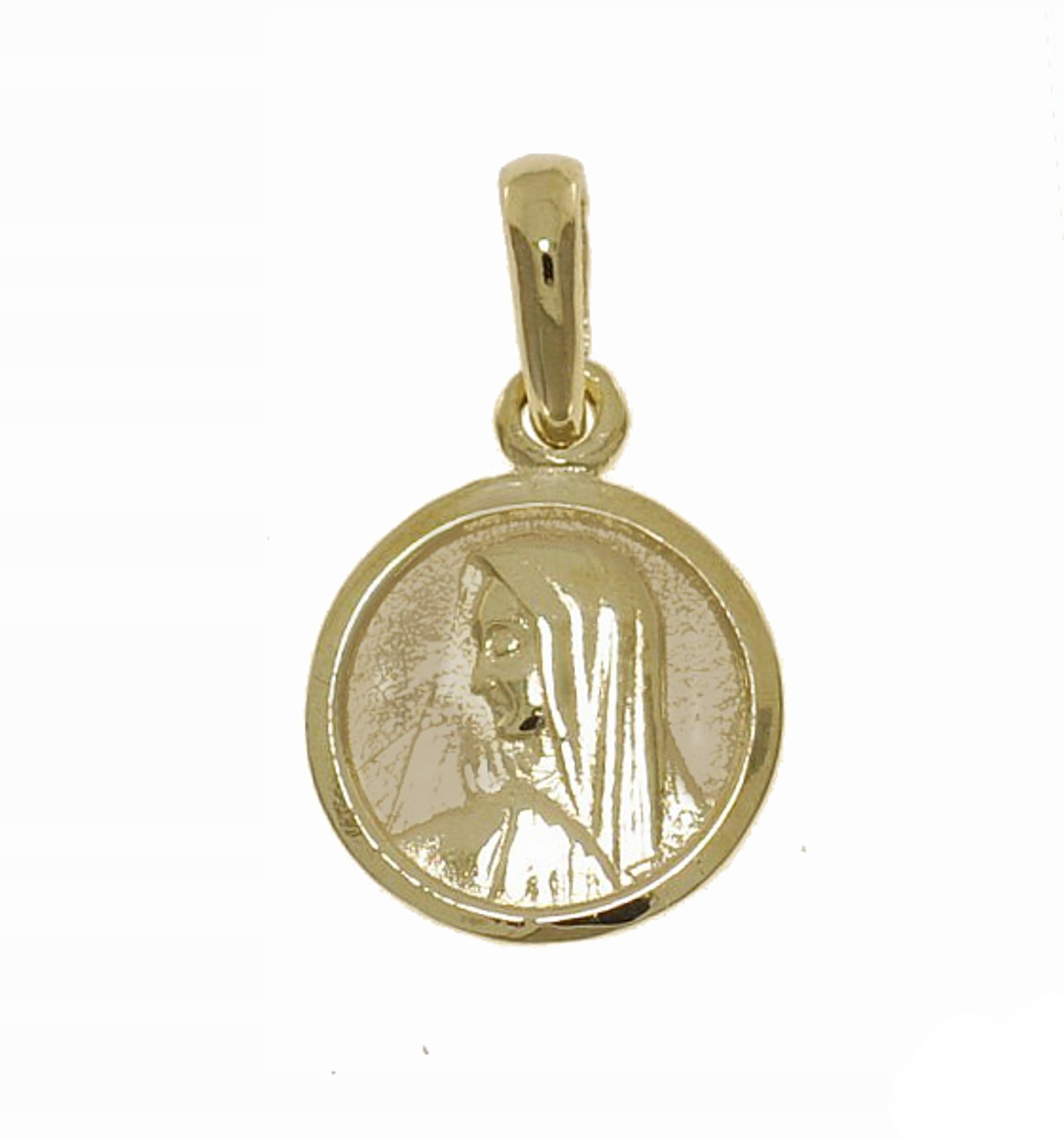 ZŁOTY MEDALIK Z MATKĄ BOSKĄ KOMUNIA BIERZMOWANIE