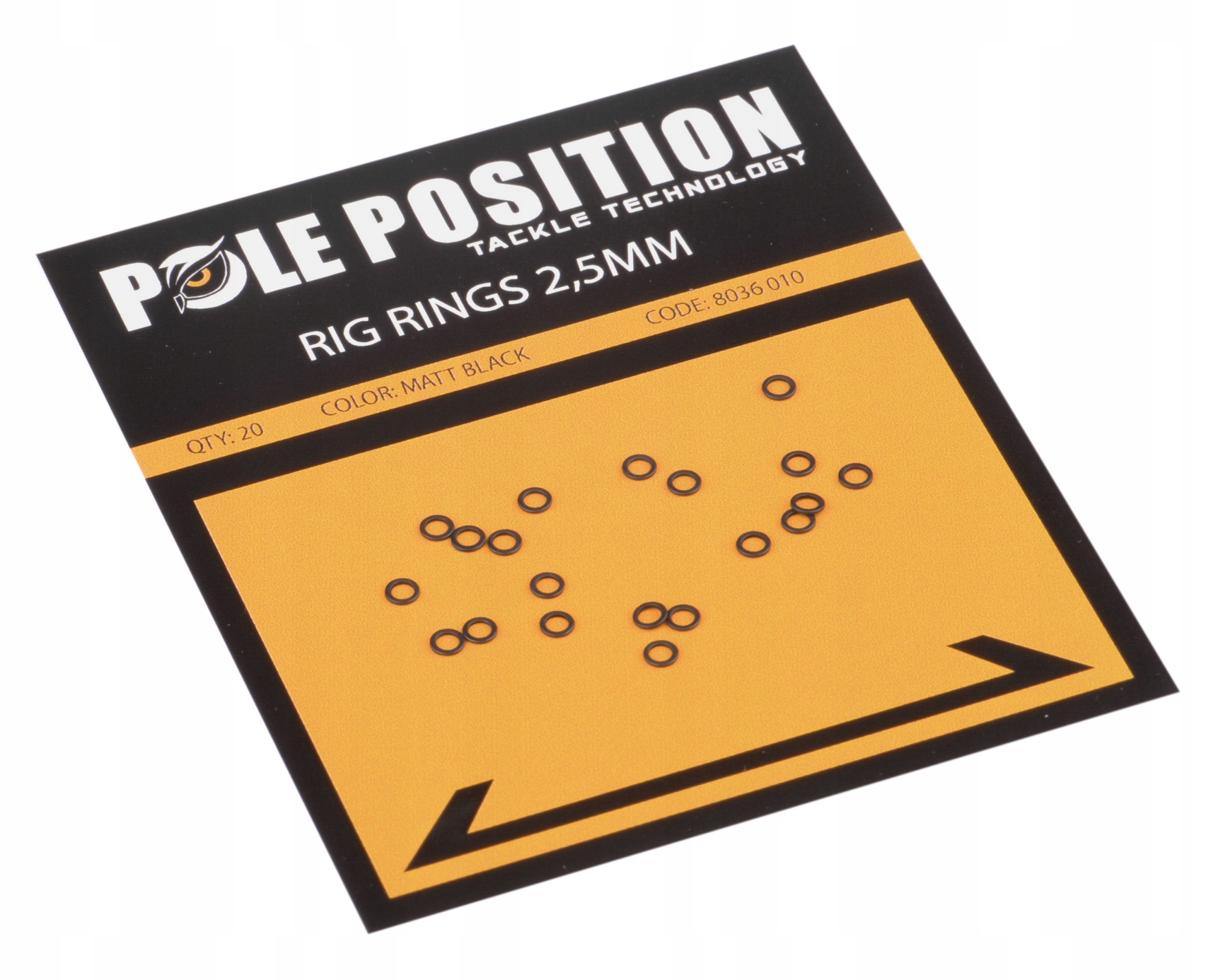 Pole Position Pierścienie Rig Rings 2,5mm Opak 20