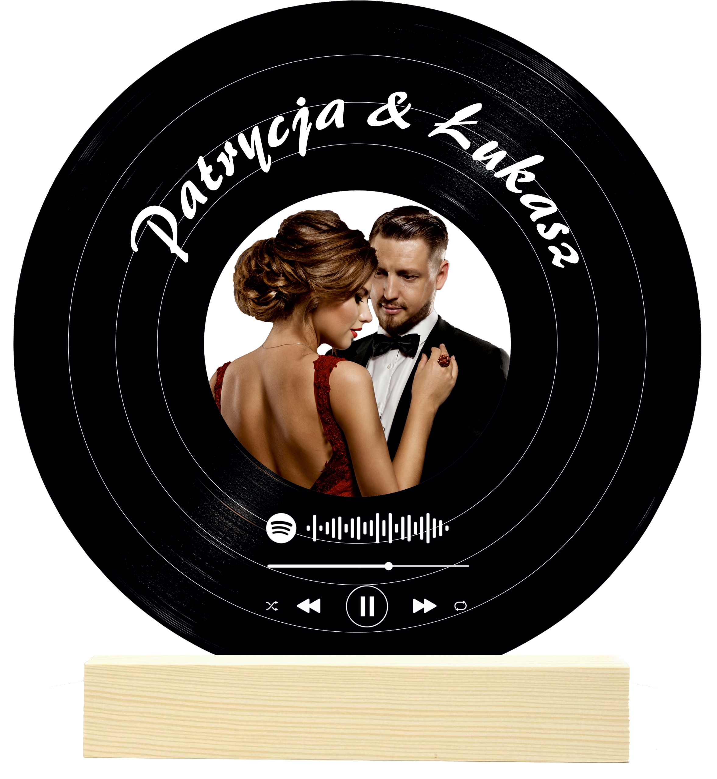 

Spersonalizowany Winyl Spotify ze zdjęciem