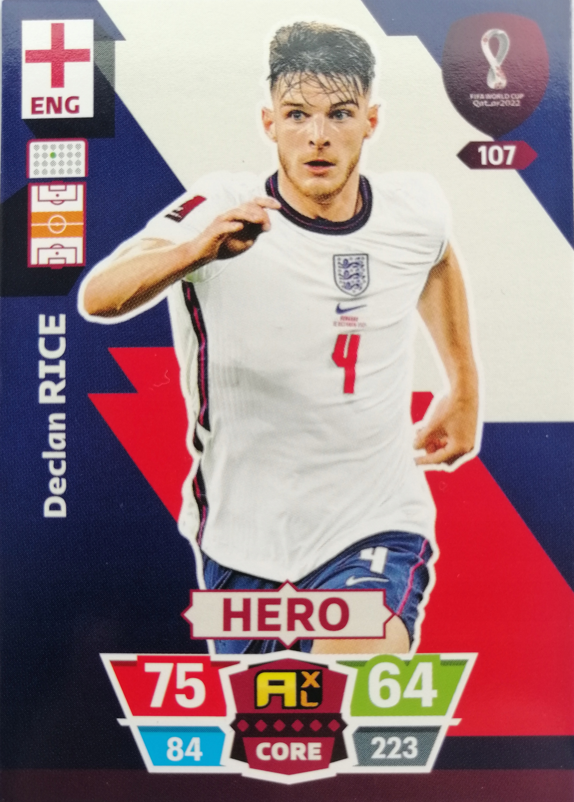 World Cup Qatar 2022 Hero Anglia 107 Declan Rice