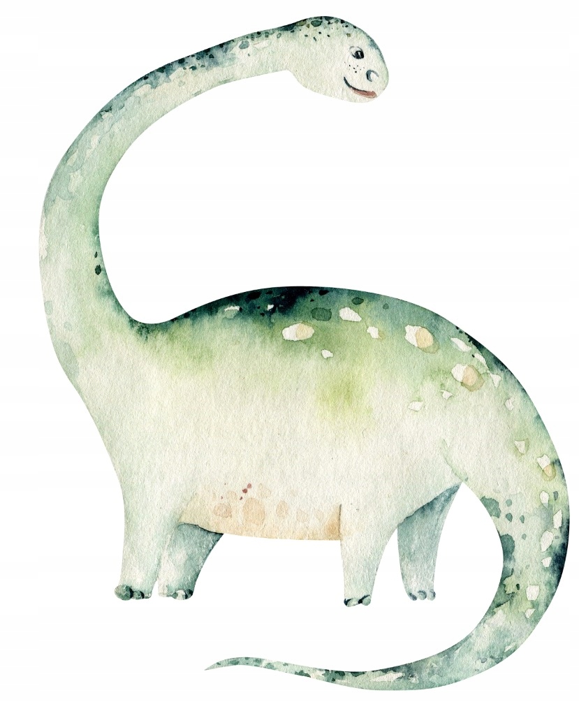 

Naklejka Na Ścianę Pastelowy Dinozaur XL 70cm eco