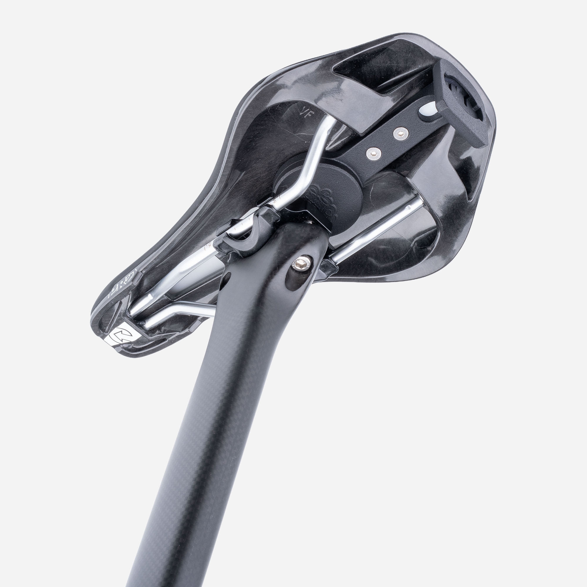 Držák na sedlo Shimano Pro Stealth – Wahoo Trackr a AirTag (velikost S)