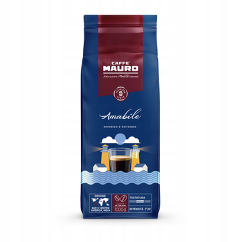 Levně Caffe Mauro Káva zrnková Amabile 1 kg