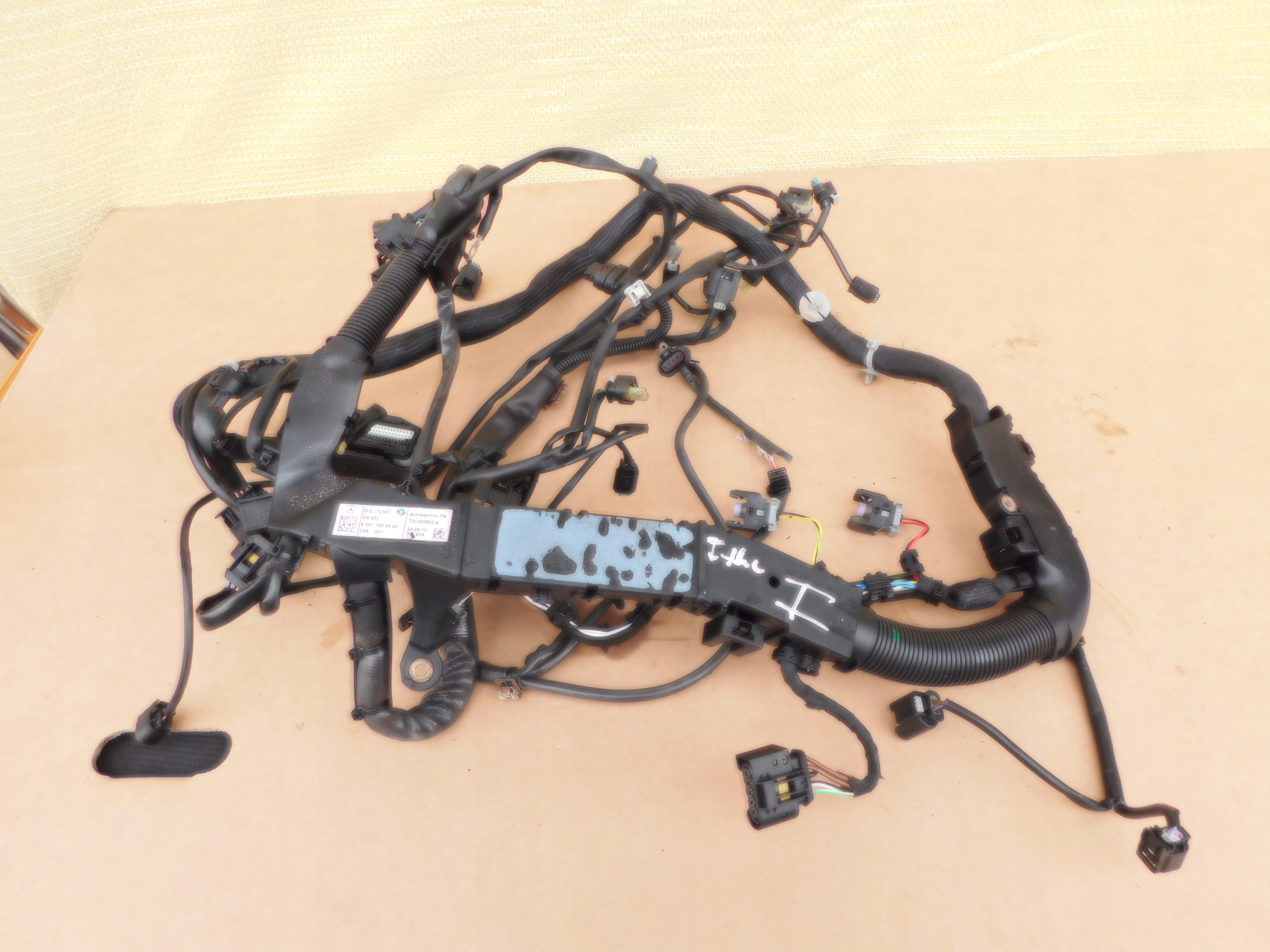 A6511505320 cablaggio Cablaggio motore usato Sprinter 906 2.2 CDI 651 OEM