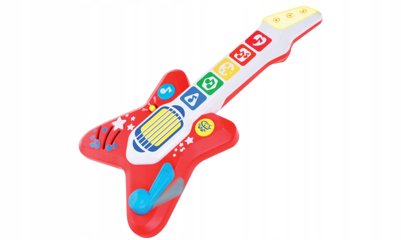 

Gitara Elektryczna Regulacja Głośności Światło 18M