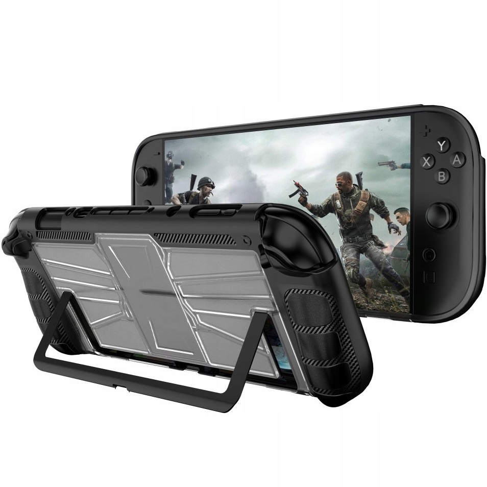 OCHRONNE ETUI DO NINTENDO SWITCH 2 CASE OBUDOWA COVER POKROWIEC Z PODSTAWKĄ