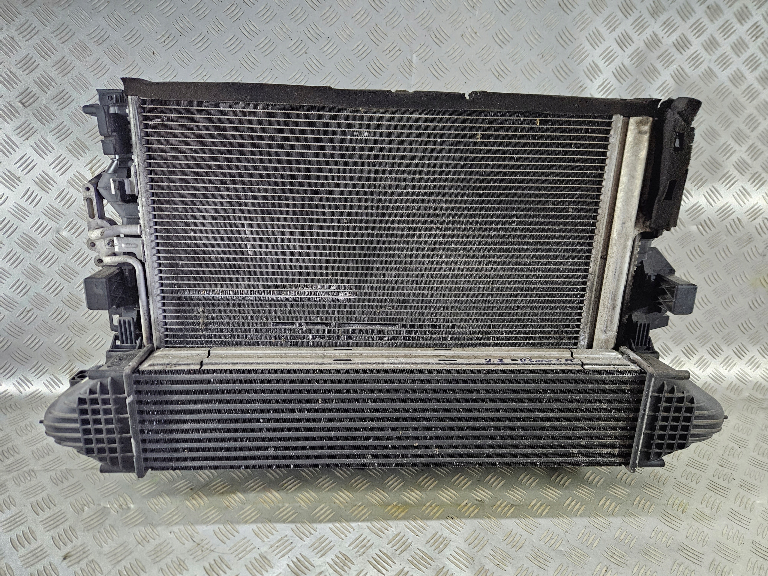 CHLODNICE WENTYLATOR KOMPLET FORD MONDEO MK4 S MAX MK1 2.2 TDCI LIFT