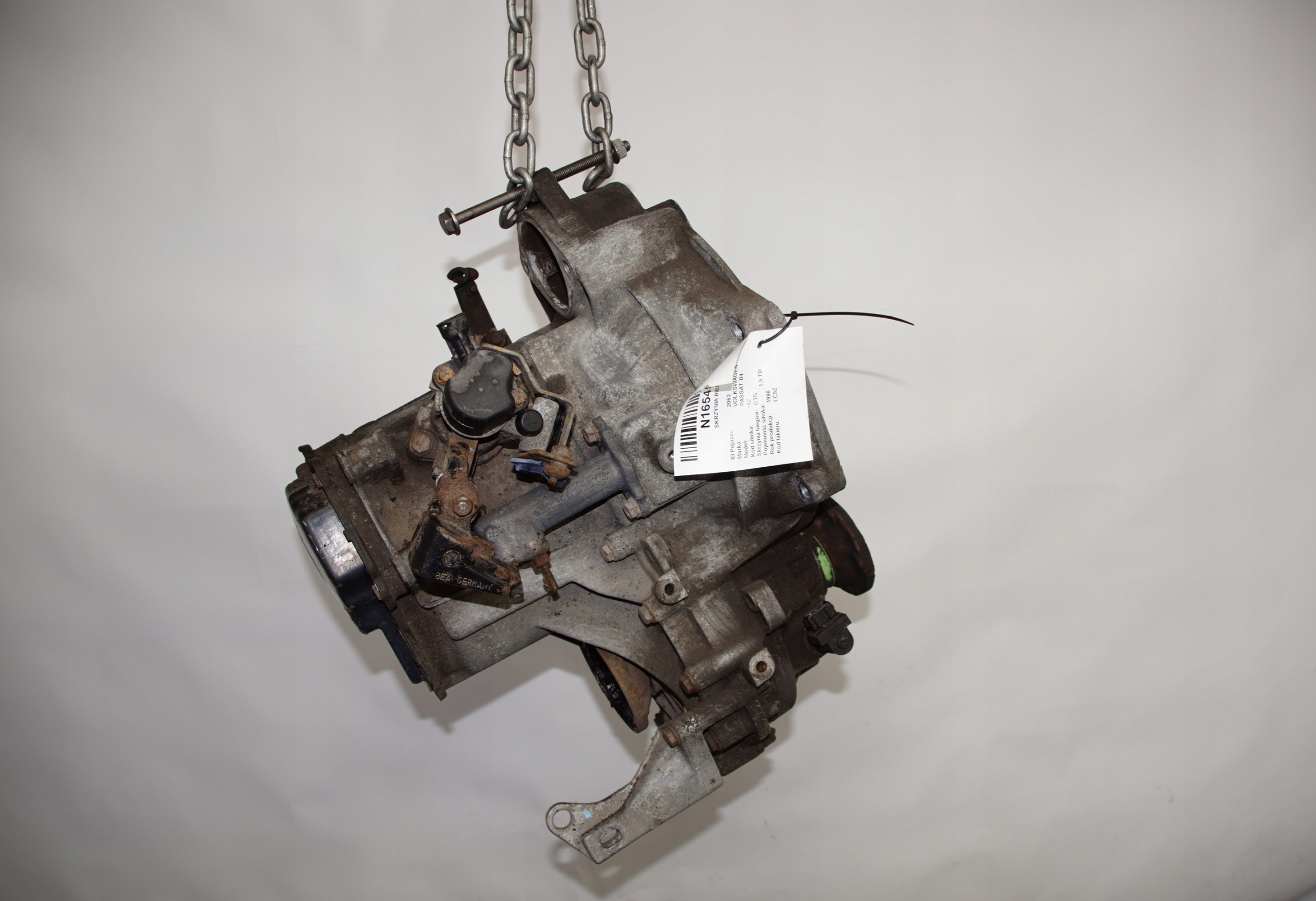 Getriebe CTN 1.9 TD 89 KM VOLKSWAGEN PASSAT B4