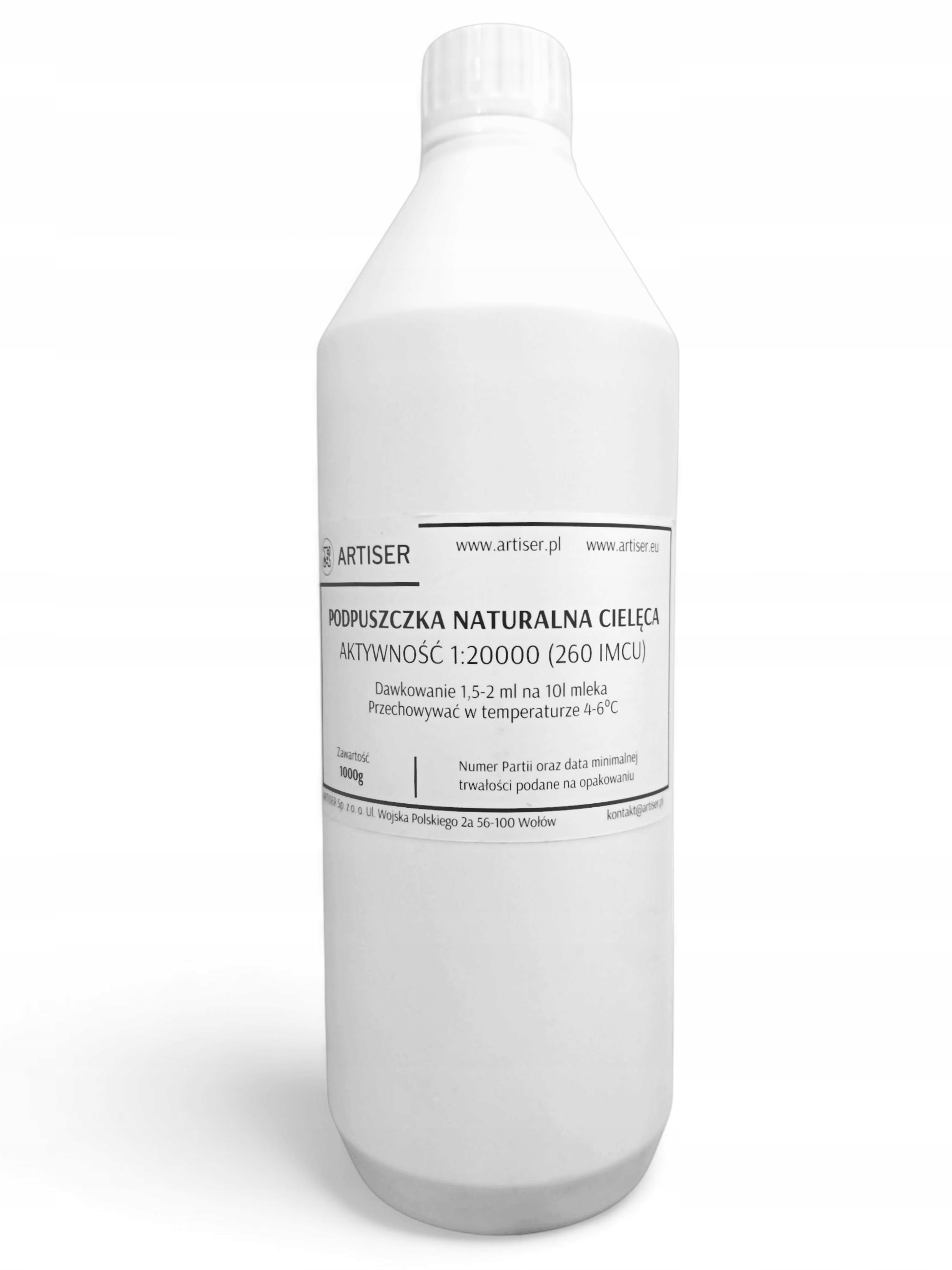 Levně Silný syřidlo přírodní telecí 1000 g 260 Imcu