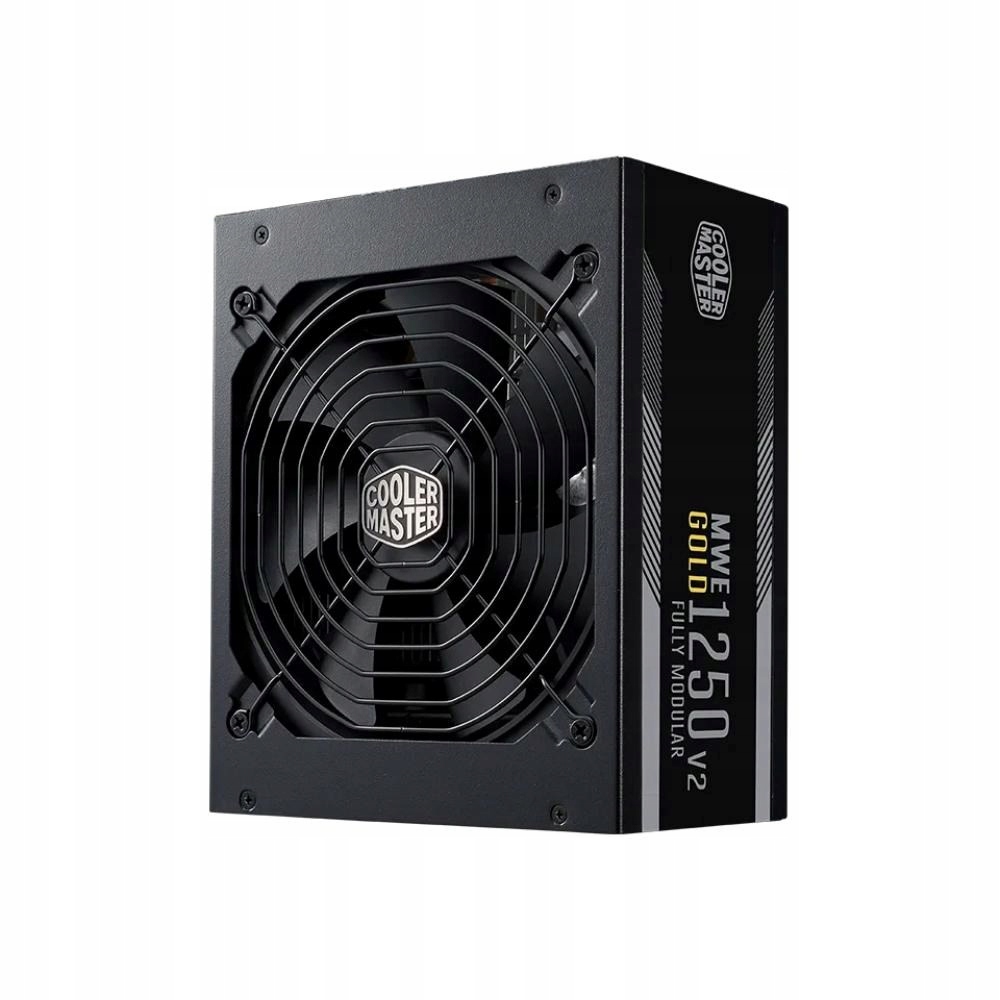 Cooler Master zdroj 1250W Mwe Gold, 140mm, 80+ Gold, Plně modulární, …