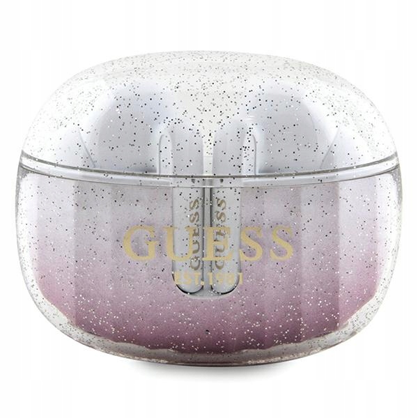 Guess Bluetooth sluchátka Gutwshdgkeep Tws dokovací stanice růžová/pink Gli