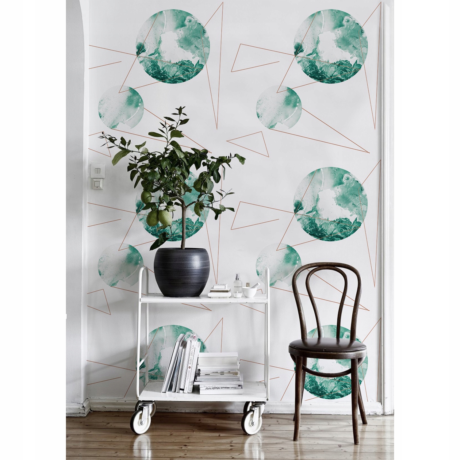 

Flizelinowa fototapeta Marmurowe księżyce 208x146