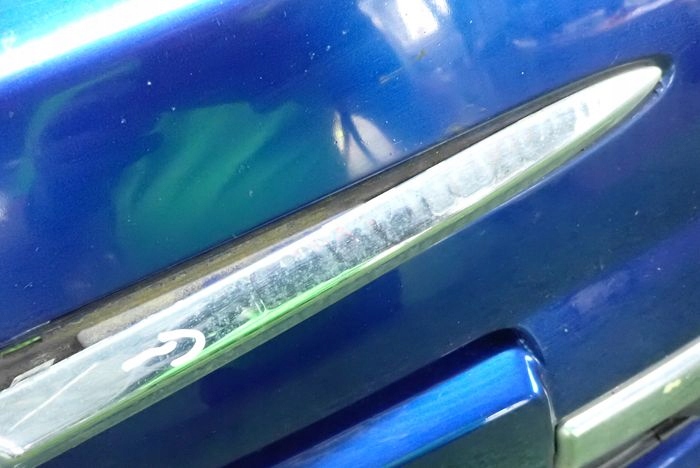 FIAT 500 07-15 front bumper front