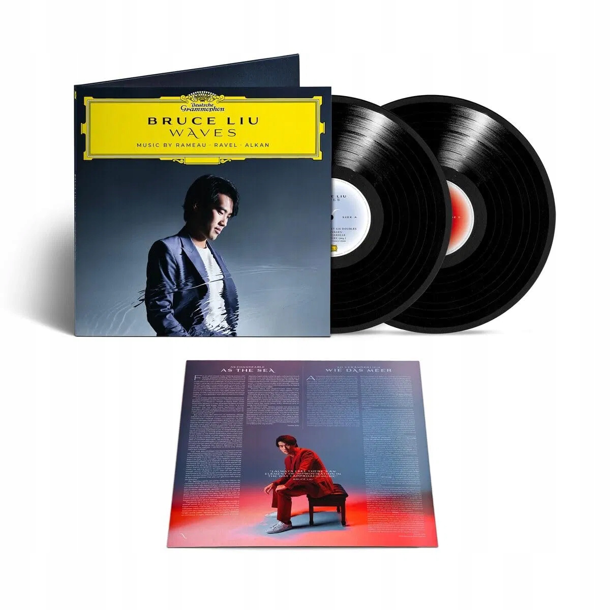 Liu Bruce: Waves-Rameau, Ravel, Alkan 2Vinyl (lp)