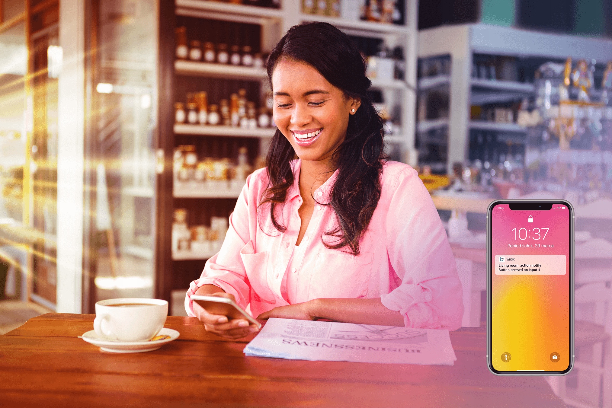 BleBox switchBox LIGHT mini przekaźnik wi-fi 5A Cechy dodatkowe łączność z wifi