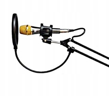 Osłona mikrofonu pop filtr, pop killer