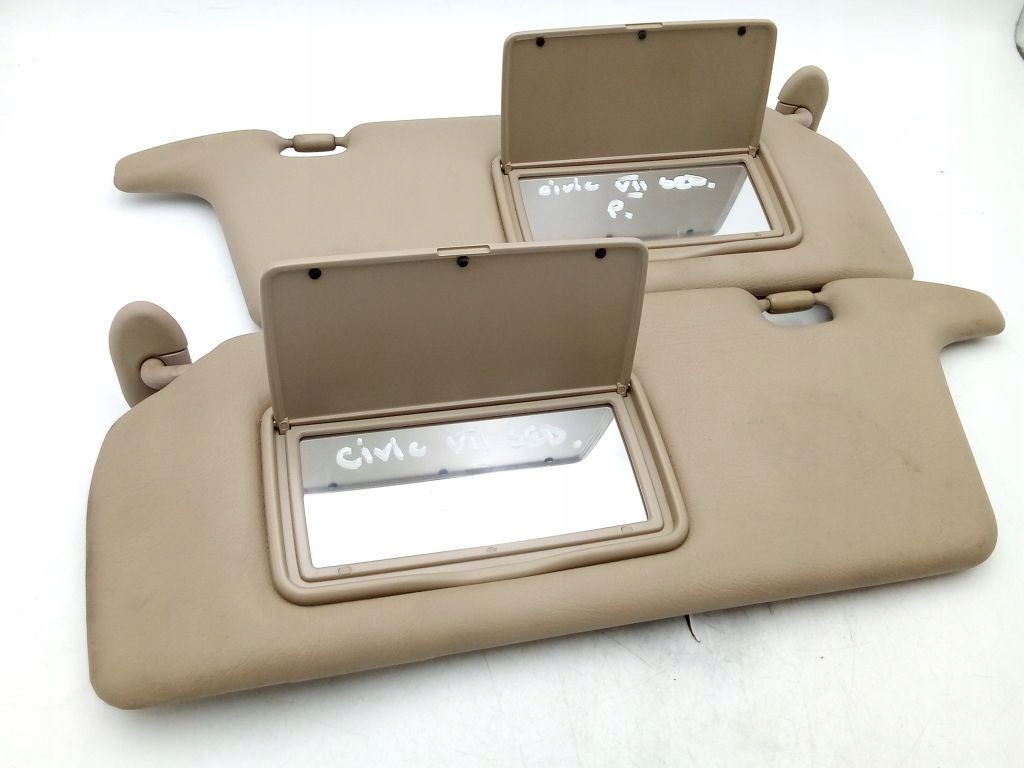 Honda Civic VII 7 sedan cover cap left right visor left and right