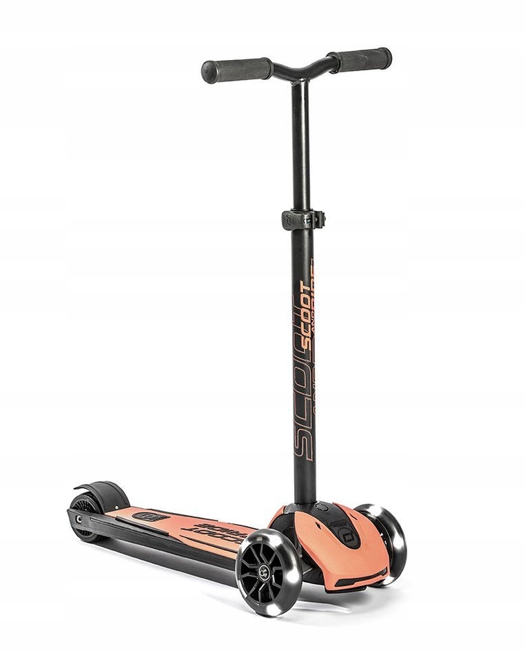 Scoot and Ride Highwaykick 5+ LED - Peach
