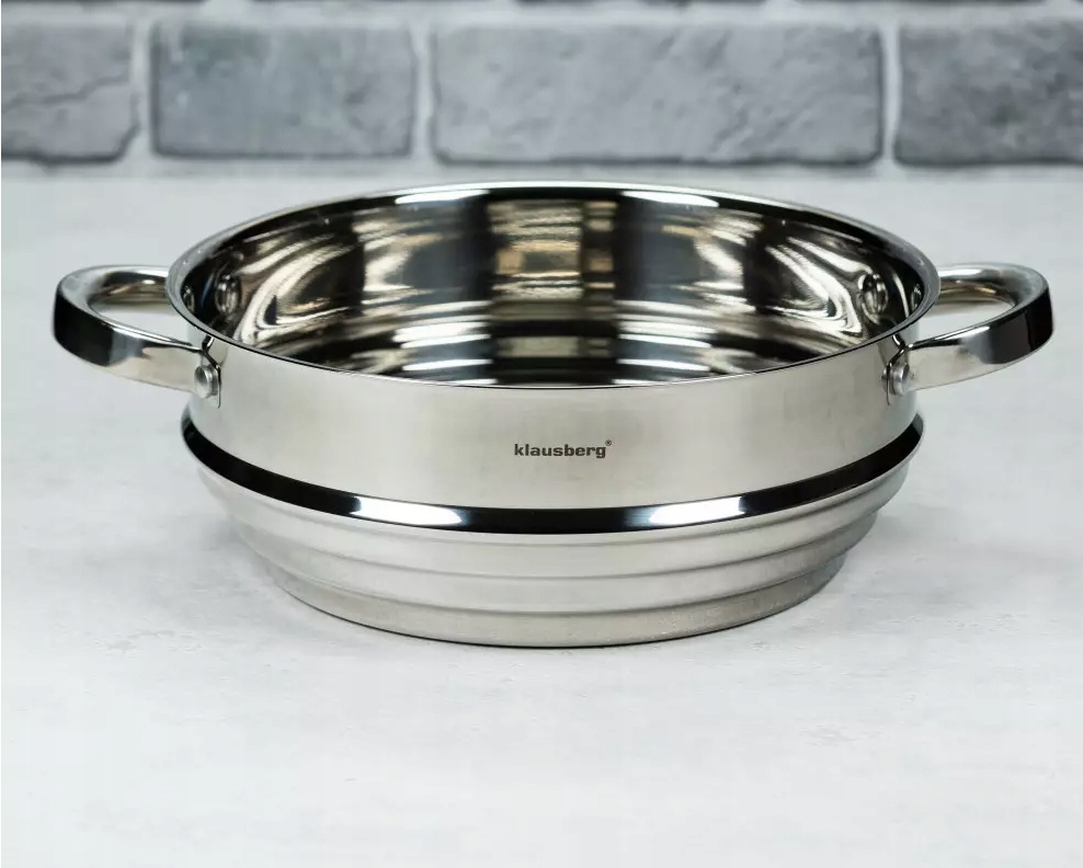 Uniwersalny wkład do gotowania na parze stal Marka Klausberg