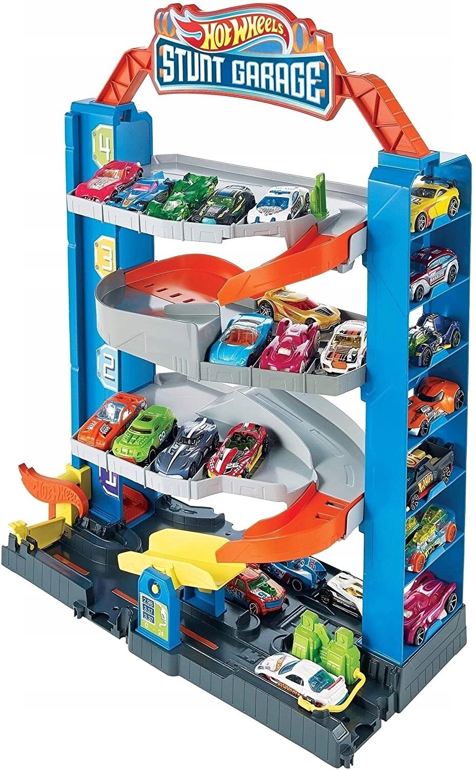 HOT WHEELS Garaż parking z windą GNL70