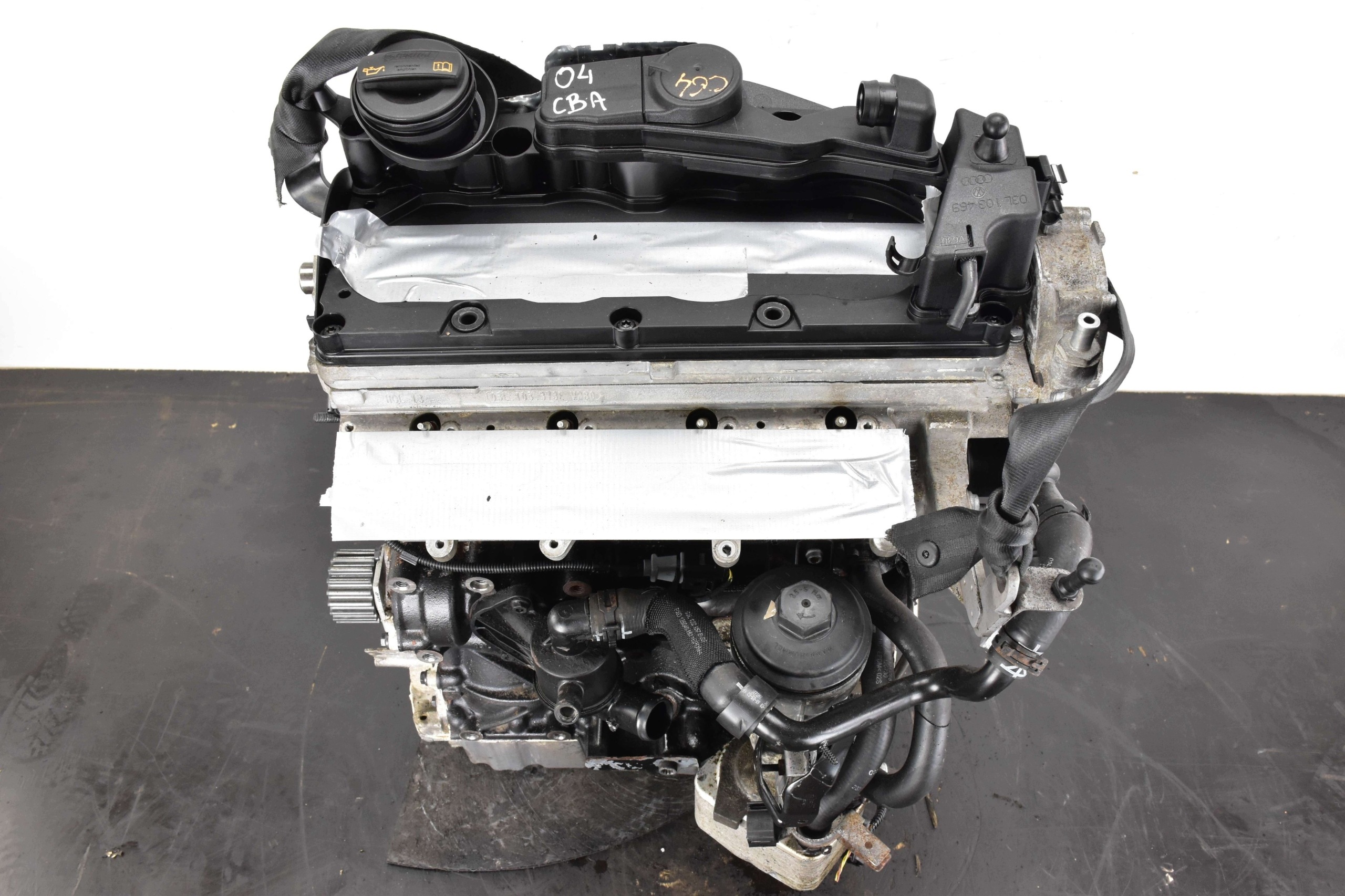 engine VW GOLF VI PASSAT CC B6 AUDI A3 8P 2.0 TDI CBA 08-11r @KOMPRESJA @