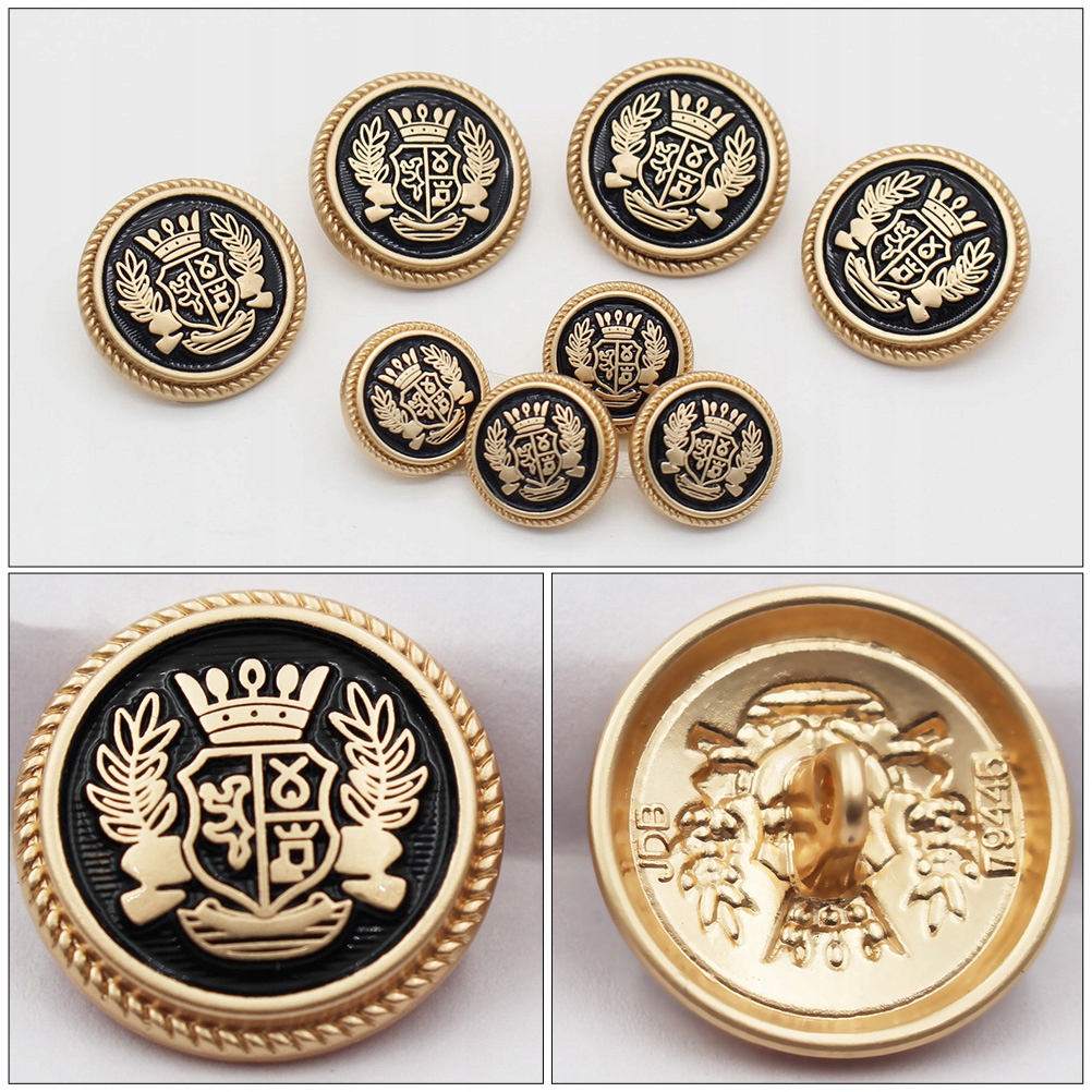 GUZIKI DO SWETRA METALOWE GUZIKI Płeć uniseks