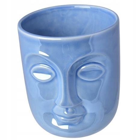 DONICZKA CERAMICZNA TWARZ BŁĘKITNA PERŁOWA Kod producenta 4877