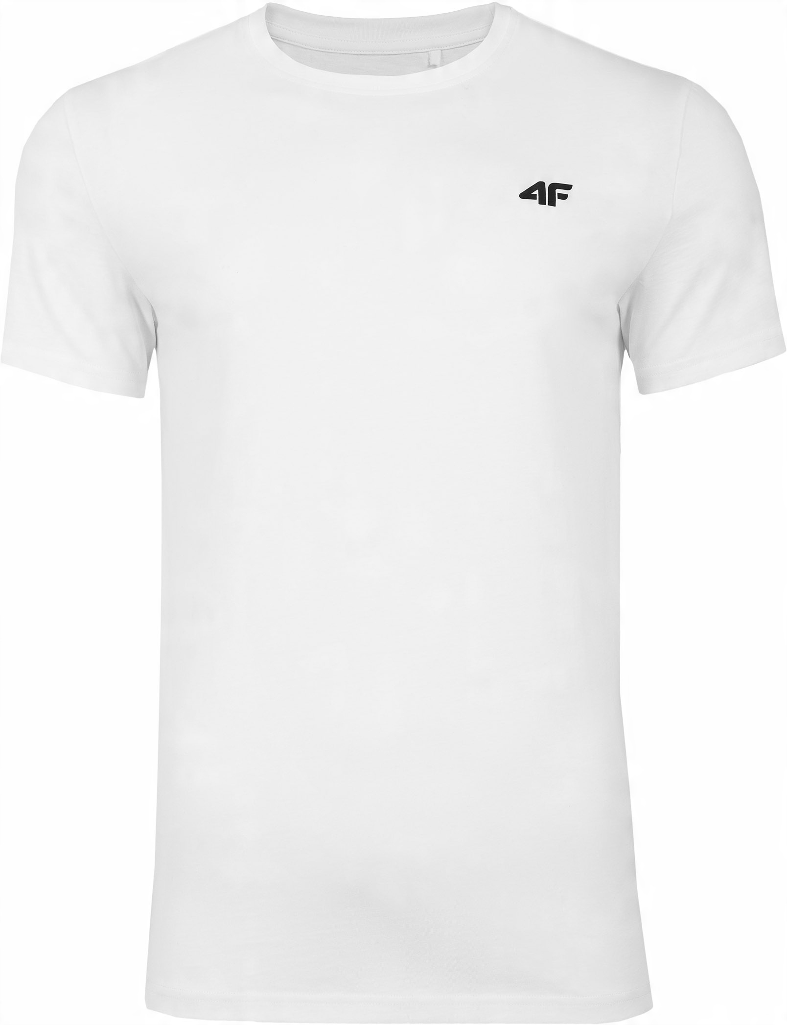 

4F Koszulka Biała T-shirt Bawełna TSM003 r. XXL