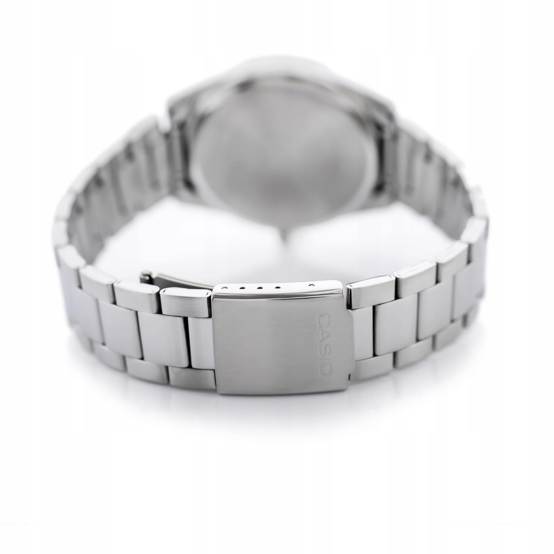 ZEGAREK MĘSKI CASIO MTP-1302PD-2A2VEF stalowy datownik bransoleta + BOX Typ naręczny