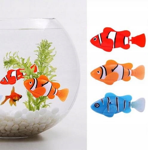 

Zestaw 3 robo fish na mikołajki pod choinkę