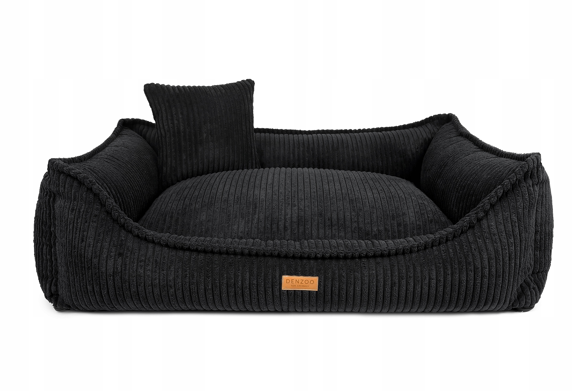 Legowisko Ortopedyczne Denzoo Milano Czarne S 70x50 Kojec Sofa Posłanie