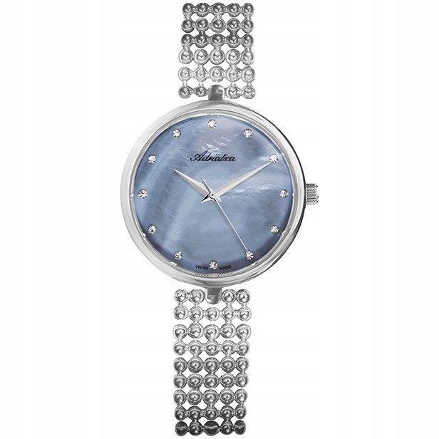 Dámské hodinky Adriatica A3731.514BQ Zirkony stříbrné