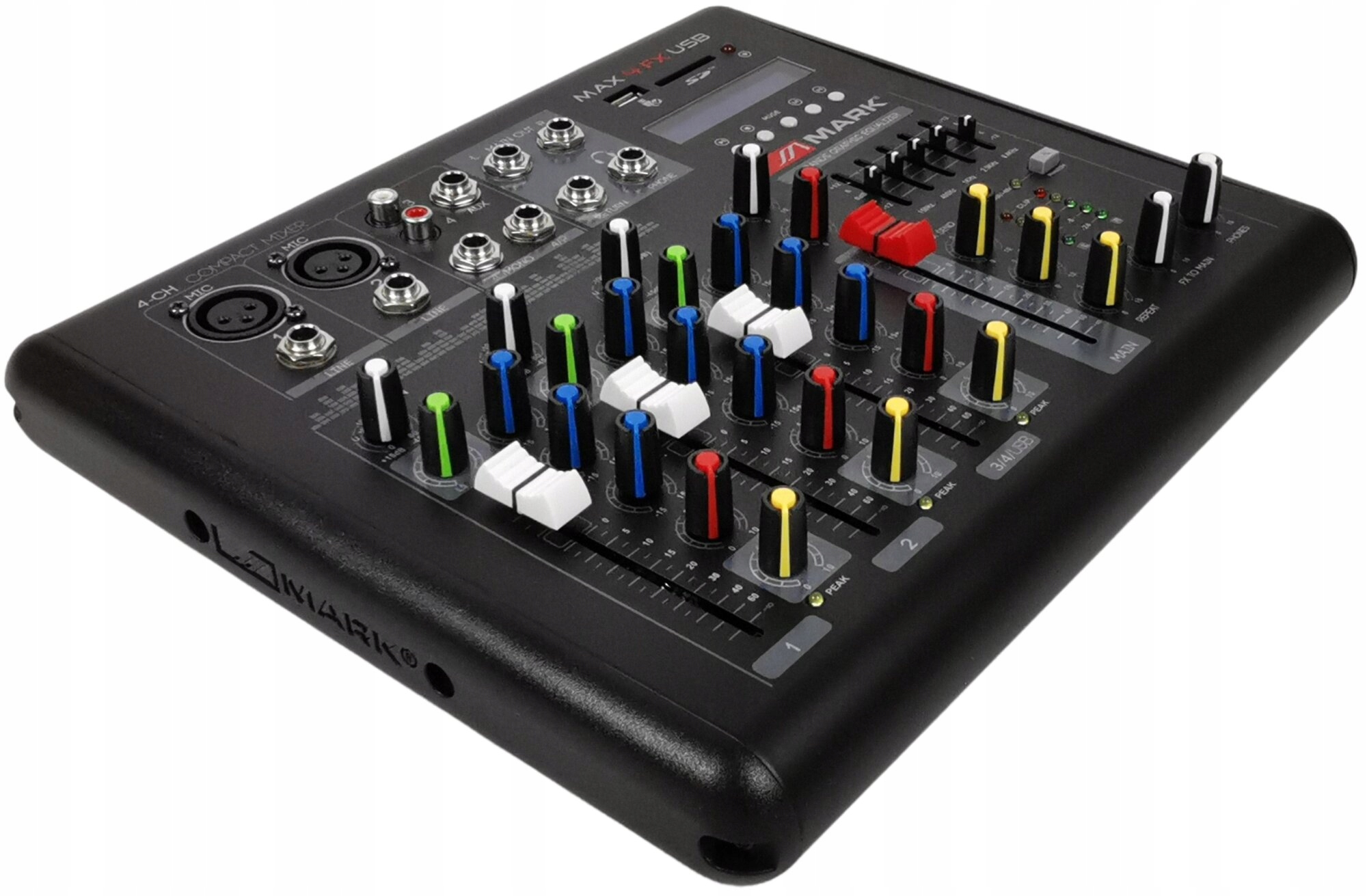 Mark Max 4 Fx Usb Bt mixpult, 4 kanály