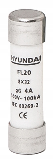 

Bezpiecznik topikowy , FL08X32, 2A, Gg, Hyundai