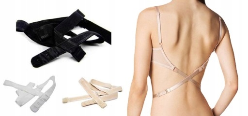 LOW BACK BRA RAMIĄCZKA OBNIŻAJACE DO BIUSTONOSZY Marka Inna marka