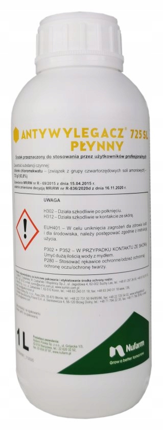 

Antywylegacz płynny 725SL 1L
