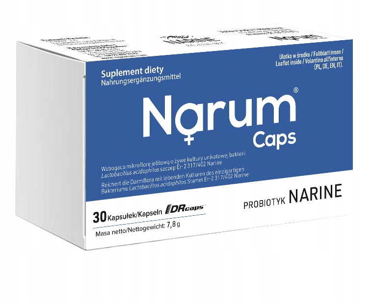 Narum Narine Probiotyk 200mg 30 kapsułek