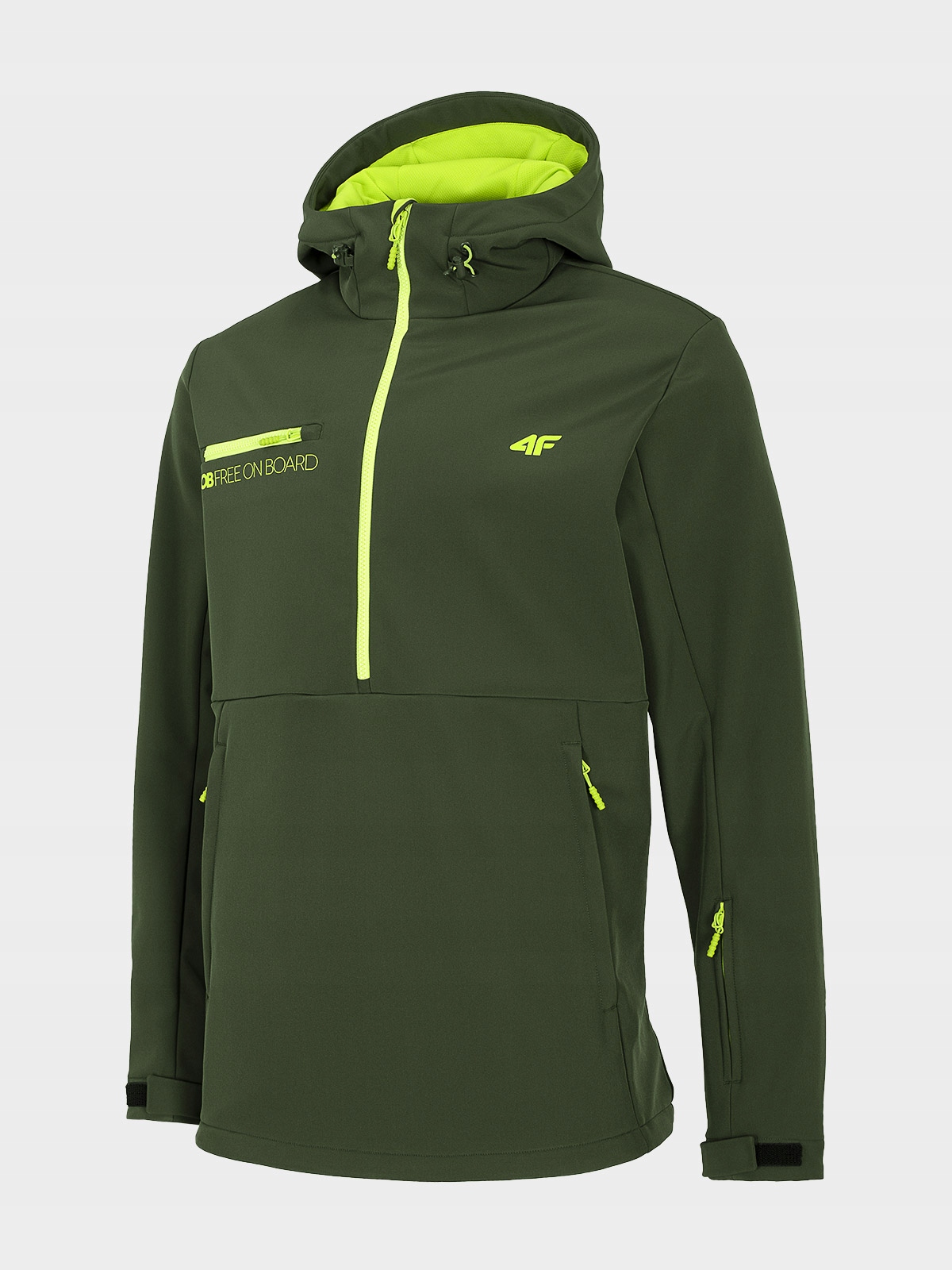 

Kurtka Softshell Męski 4F SFM001F Z Kapturem H4Z20