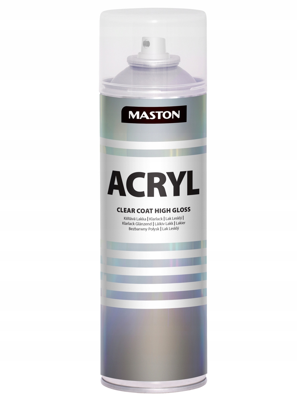 Maston lakier akrylowy Bezbarwny Połysk spray 500 ml