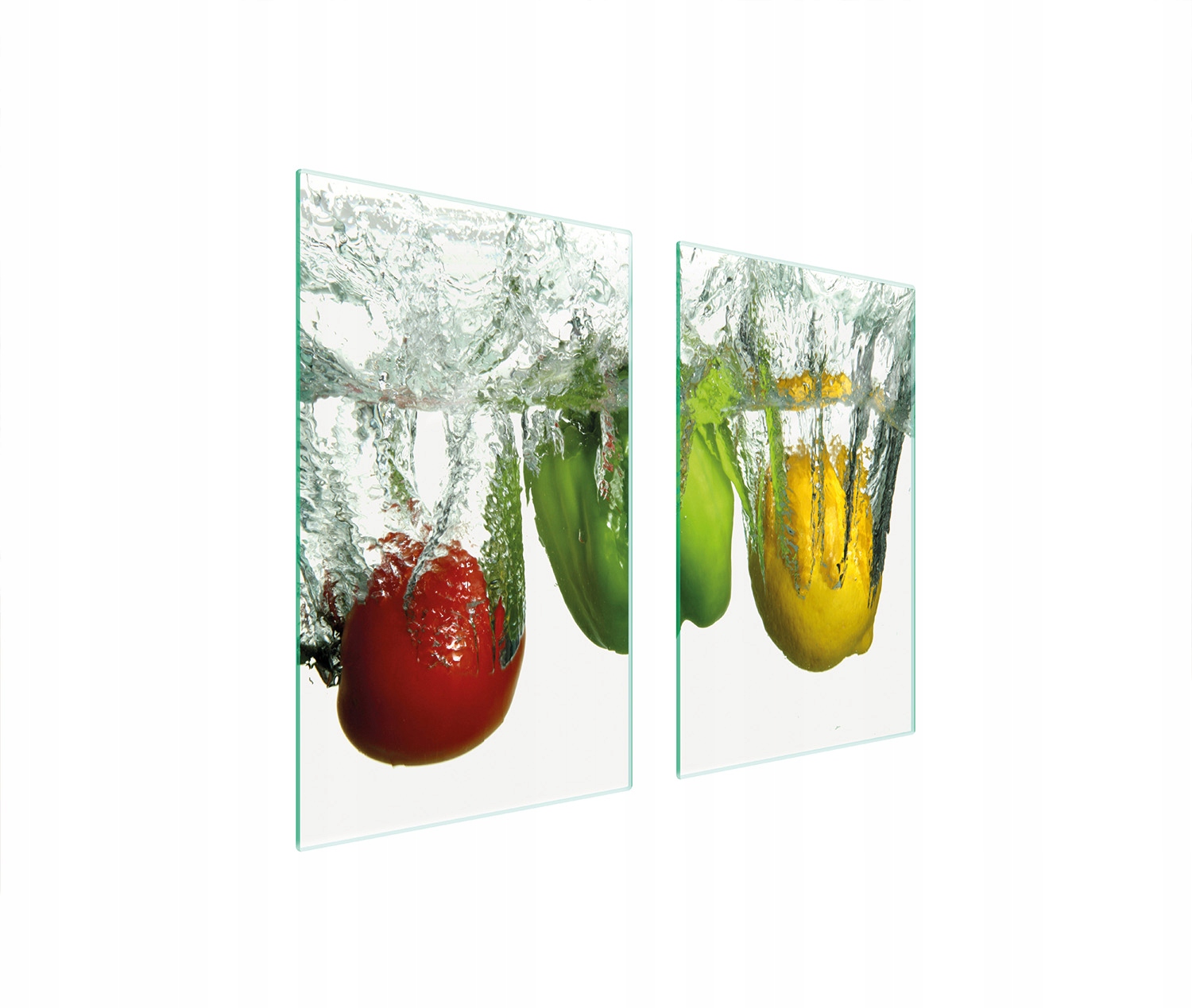 Skleněná Ochranná Deska Na Sporák 75x52 Paprika Tvrzené Sklo