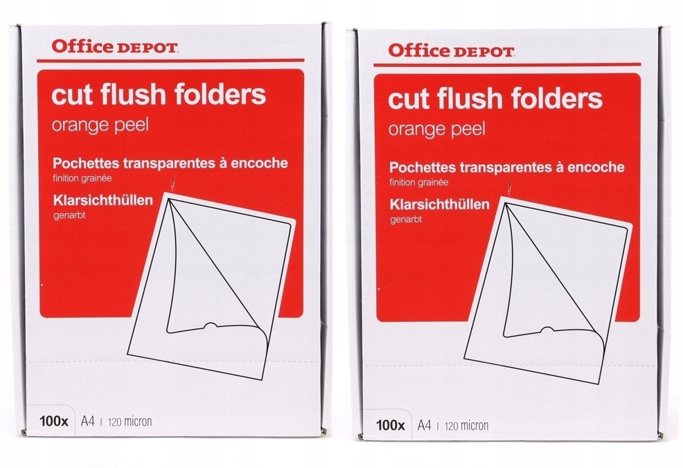 

Ofertówki groszkowe Office Depot L A4 120µm 200szt