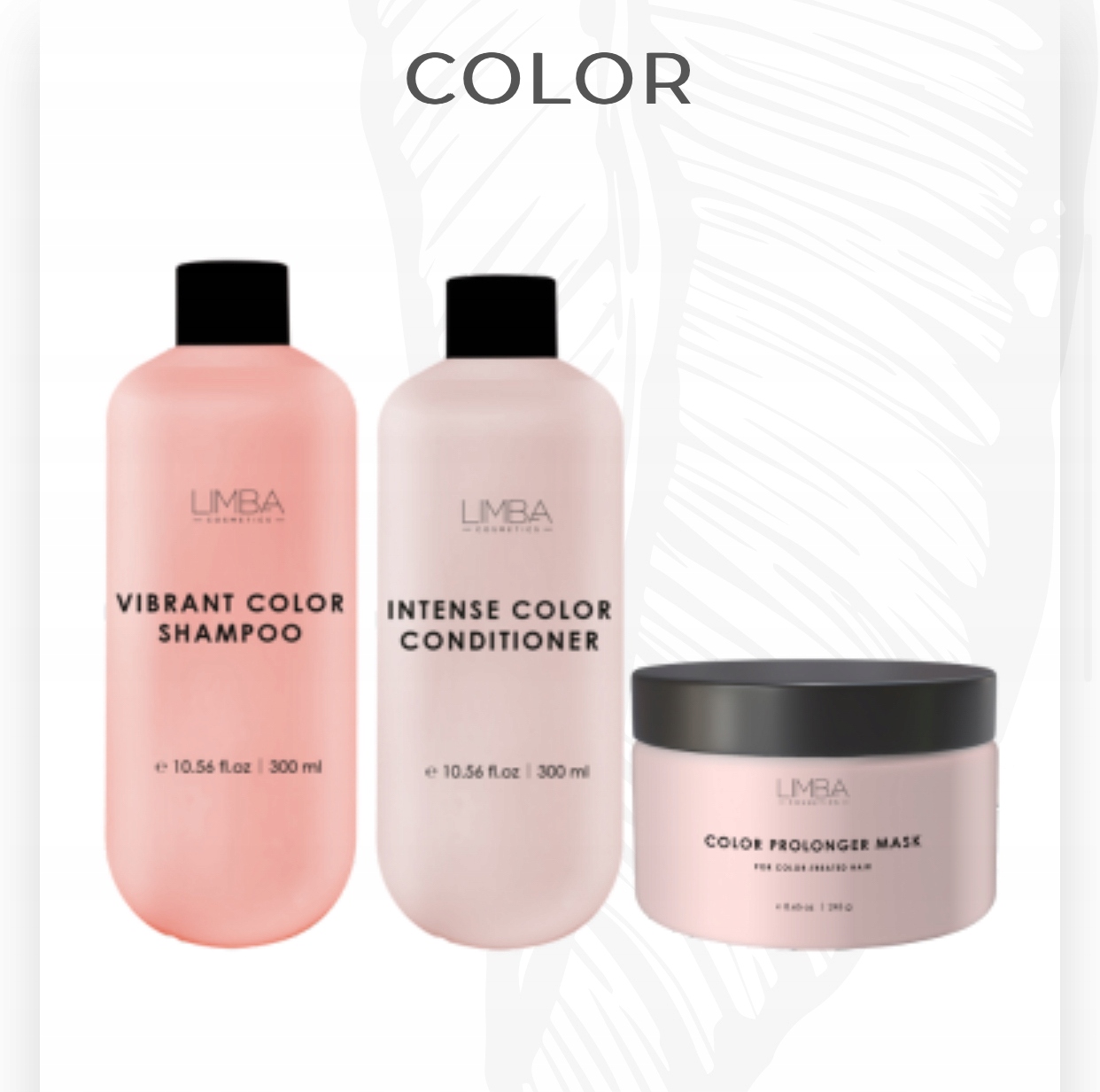 Limba cosmetics Color šampon kondicionér maska