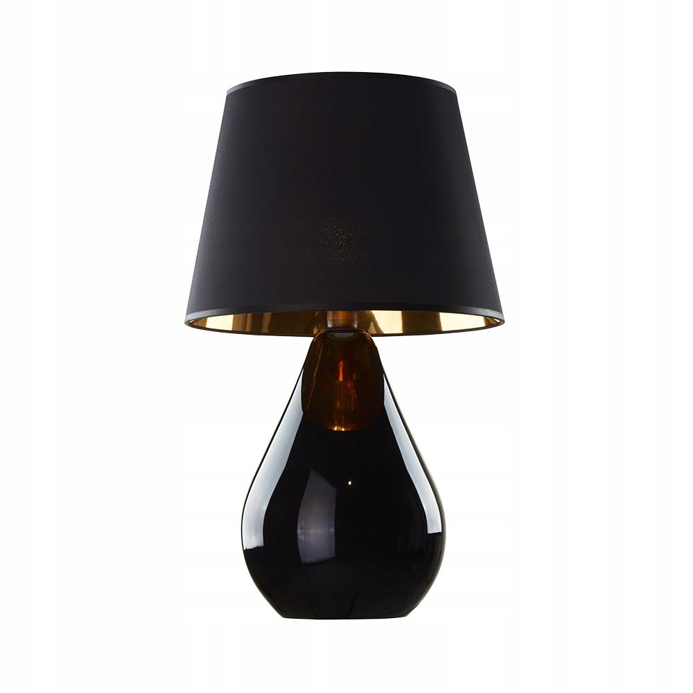 Stolová lampa TK-Lighting Lacrima čierna 60 W