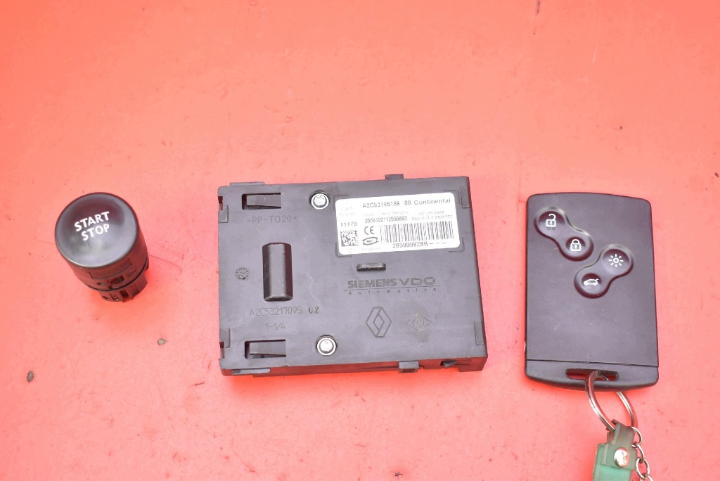 button START/STOP player 285909828R RENAULT MEGANE SCENIC 3 III 1.6 DCI
