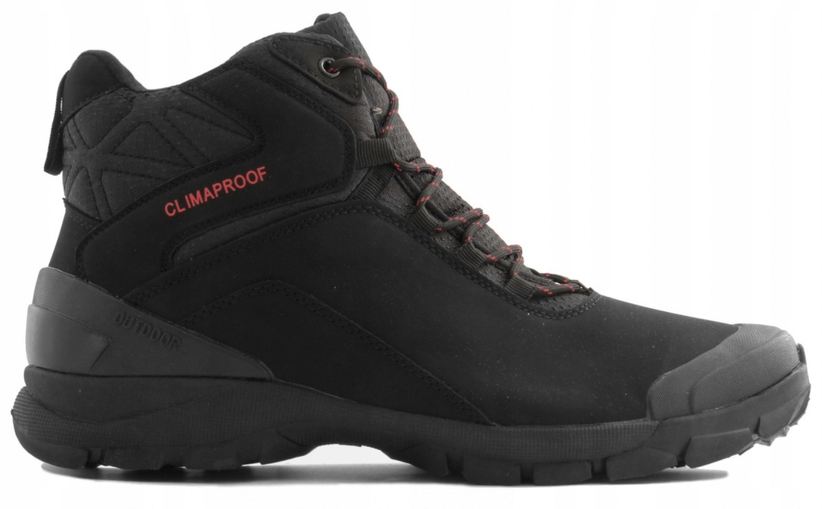 

Buty Męskie Trekkingowe Wysokie Czarne