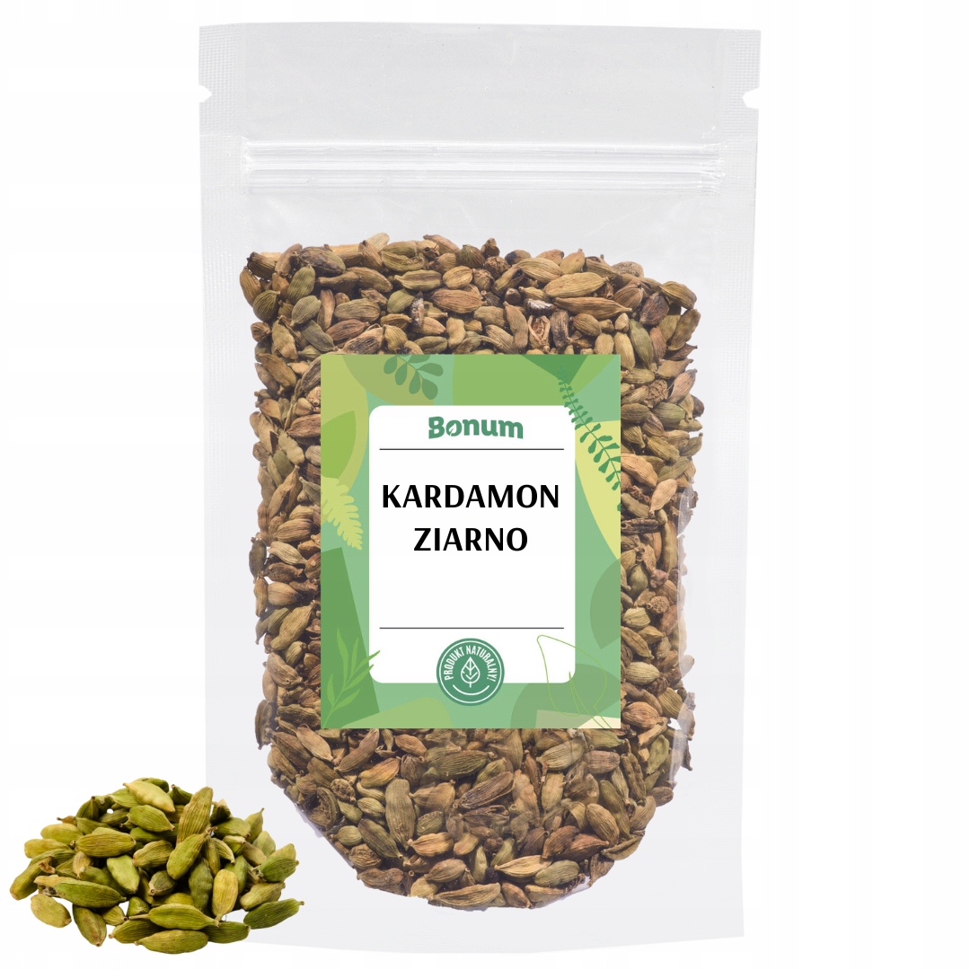 Kardamom ovoce Aromatické Koření kořeněné do kávy na pečení 250 g Bonum