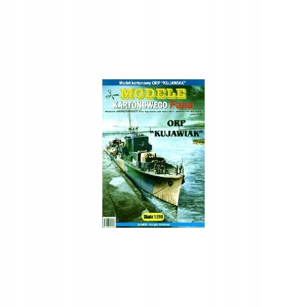 Mkf 5-6/2002 Polski niszczyciel Orp Kujawiak 1:200