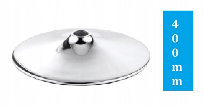 Okrúhla základňa taniera, noha hokera, barová stolička 400 mm, chróm