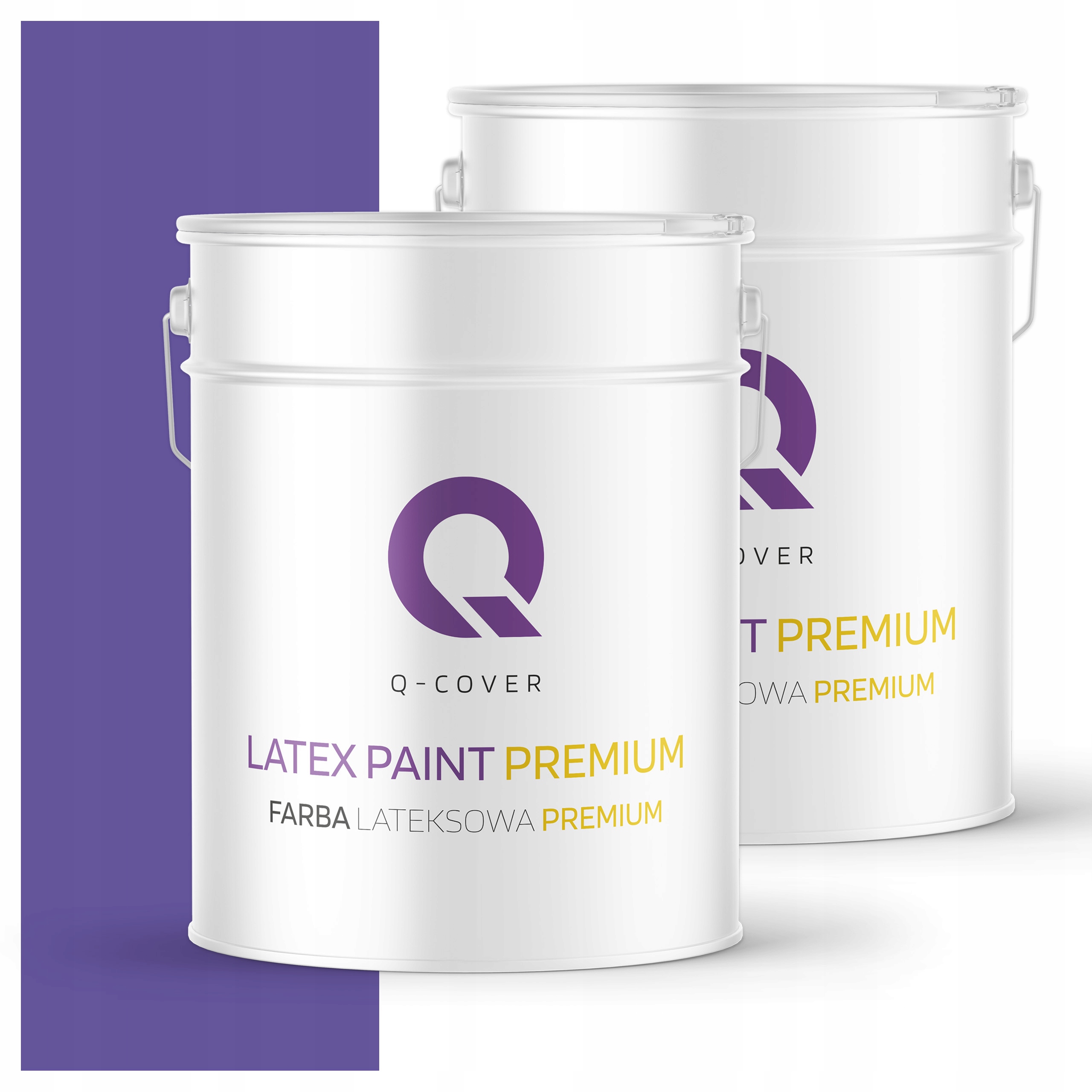 Umývateľná farba na steny stropov 10L Hlboká matná purpurová