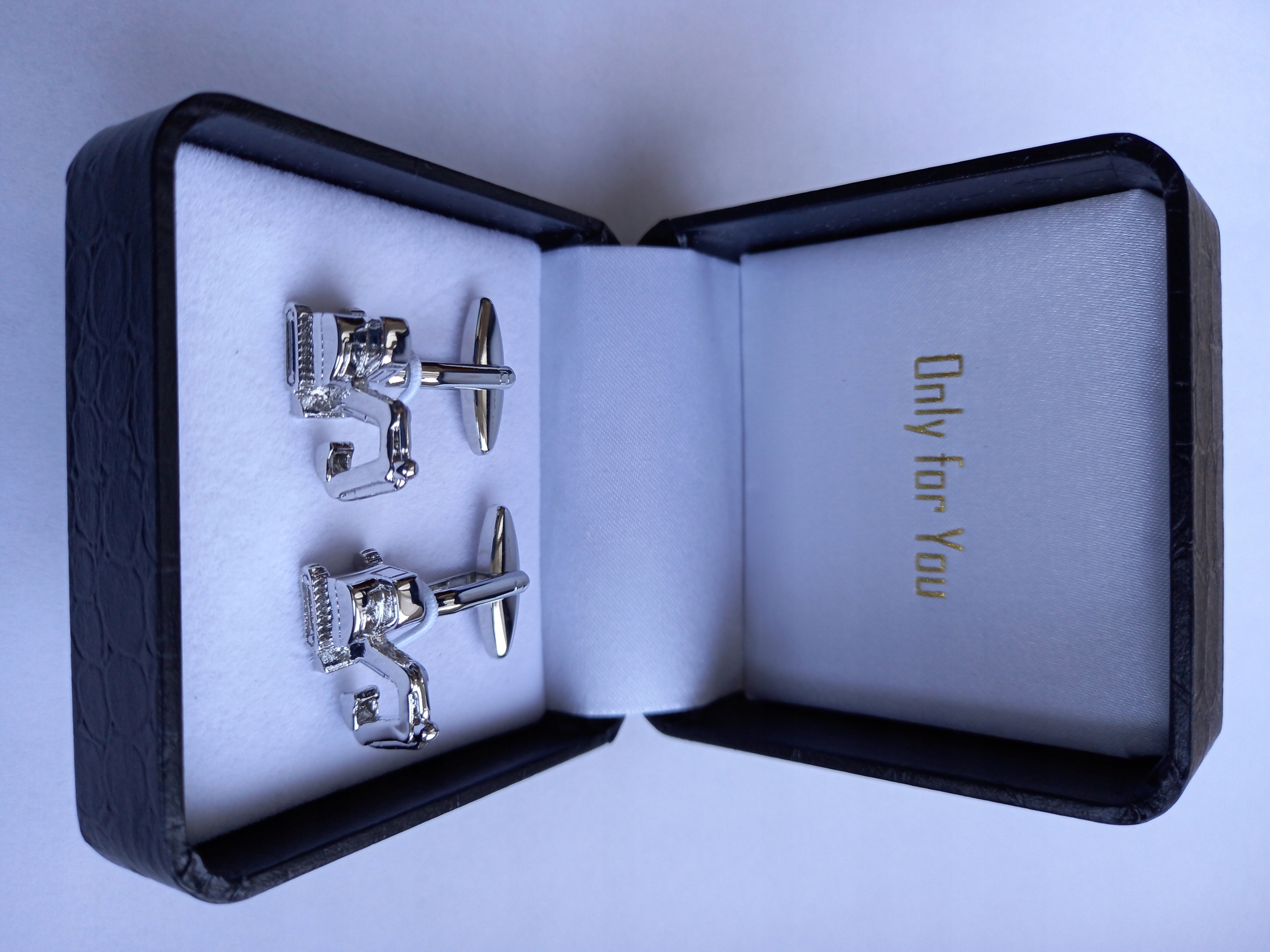 Manžetové knoflíčky Rypadlo Buldozer pro stavbaře